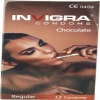 Invigra Chocolate Flavoured Condom 3's(1) 